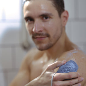 Foamie 3 in 1 Feste Duschpflege für Männer mit Wasserminze