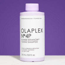 Laden Sie das Bild in den Galerie-Viewer, OLAPLEX No. 4P Blonde Enhancer Toning Shampoo 250ml
